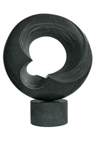 Dans la tourmente 1, Granit d’Inde, 2013, 86 x 70 x 25  cm