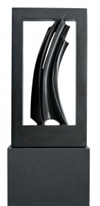 Derrière le voile, Granit de Suède, 2013, 127 x 69 x 16  cm