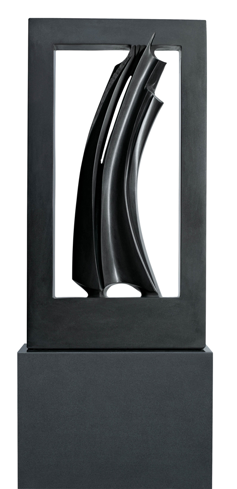 Derrière le voile, Granit de Suède, 2013, 127 x 69 x 16  cm