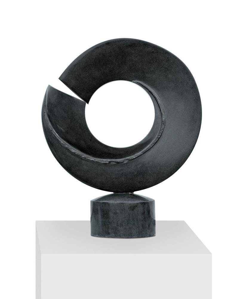 Une brève rencontre, Granit d'Inde, 2015, 58 x 48 x 18 cm